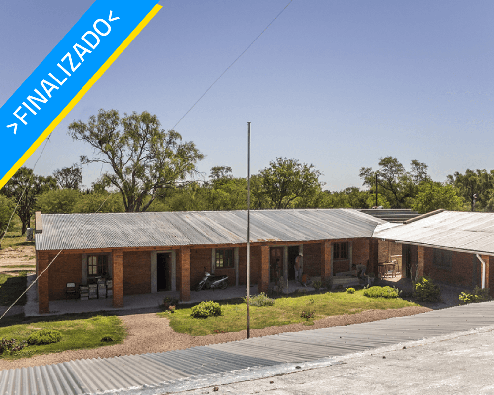 Ingenieros sin Fronteras culminó la ampliación de la Escuela de la Familia Agrícola Avellaneda