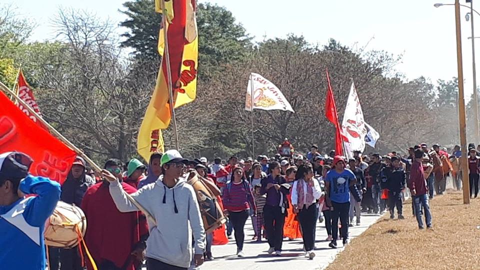 Cientos de personas participaron de la procesión en honor a San Gil
