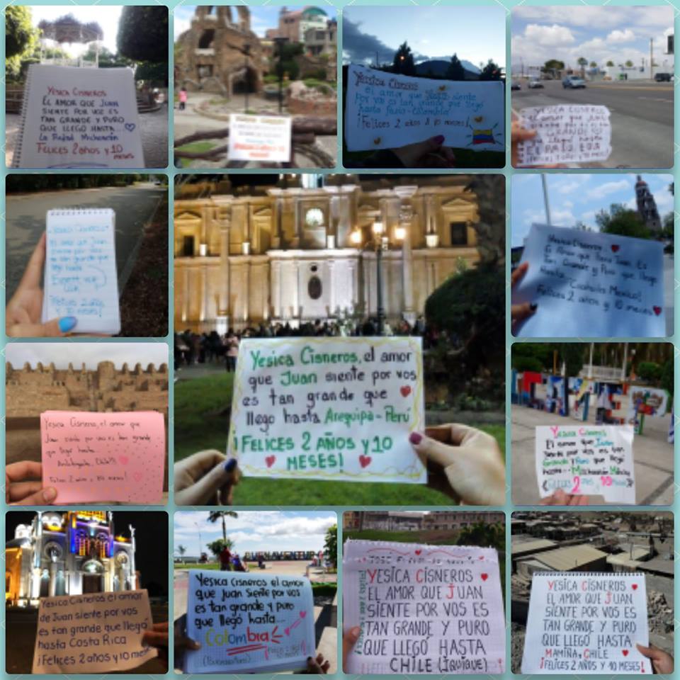 Joven sorprendió a su novia con un saludo que recorrió el mundo