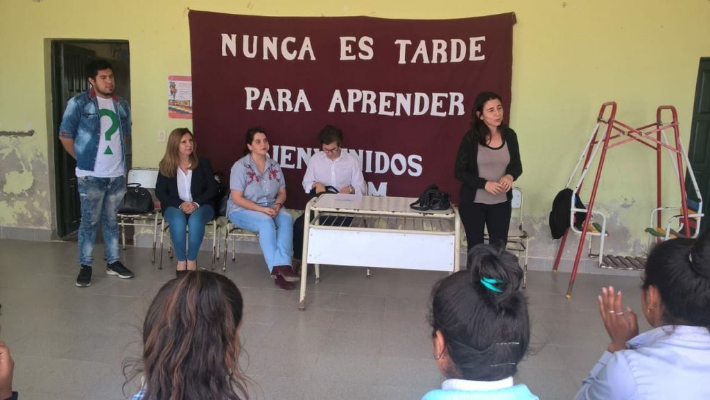 Alumnos de Figueroa se sumarom al Parlamento Juvenil Mercosur