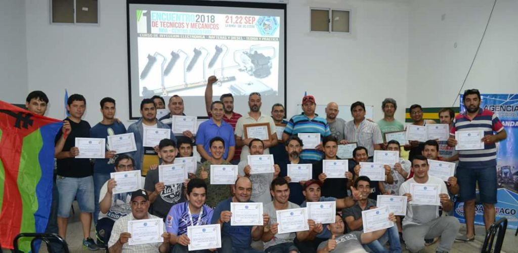 Mecánicos de provincias del NOA y Centro participaron de un encuentro en La Banda