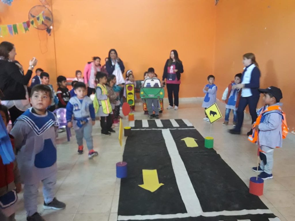 Estudiantes participaron de una jornada sobre educación vial
