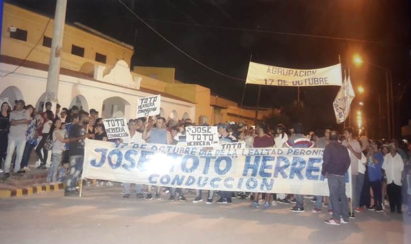 Los peronistas clodomirenses celebraron el Día de la Lealtad con un multitudinario acto