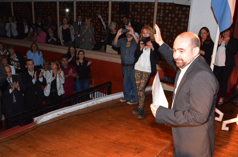 Mirolo asumirá su segundo mandato este miércoles 31 en el Cine Renzi