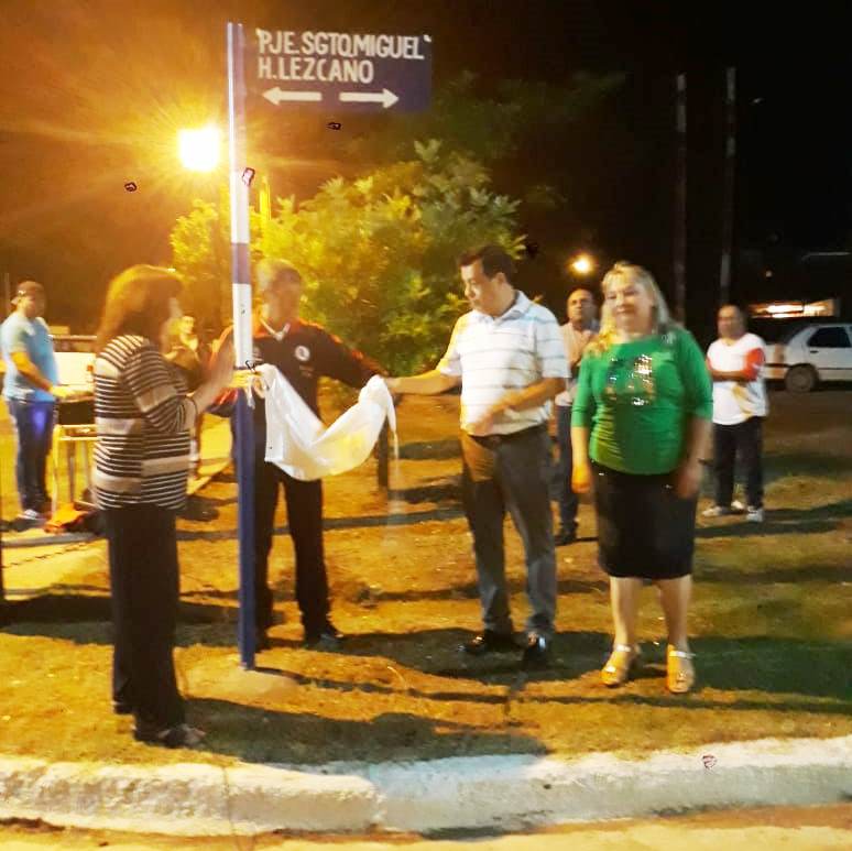 Una calle de Clodomira lleva el nombre de un héroe de Malvinas