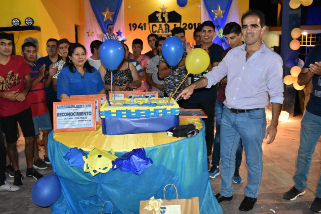 Boca de Tintina celebró 77 años de historia deportiva