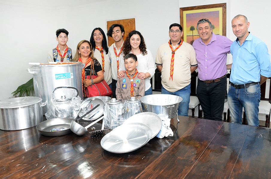 Importante ayuda para el grupo scout “Tomás Liberti”