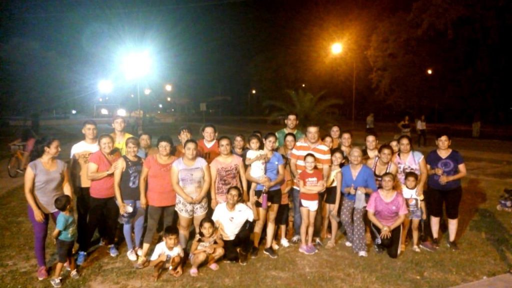 La plaza Saludable une a los vecinos de Clodomira La plaza Saludable une a los vecinos de Clodomira