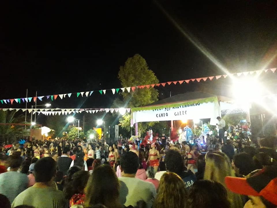 Campo Gallo comenzó a celebrar su aniversario con una gran fiesta