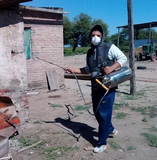 Lanzaron una campaña contra el Chagas en Colonia Dora