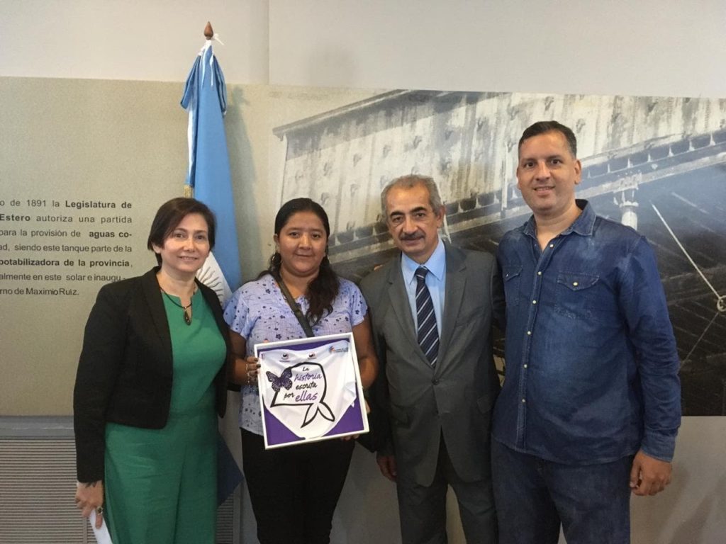 Una bibliotecaria de Tintina fue distinguida por su compromiso con la cultura y educación