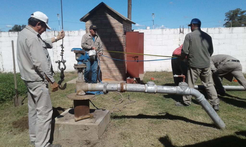 Ejecuta obras para mejorar el suministro de agua en San Ramón