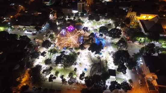 La emblemática plaza Belgrano cuenta con nueva iluminación LED