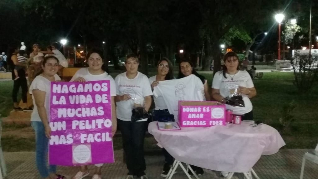 Medio centenar de fernandenses colaboraron con el banco de pelucas solidarias Medio centenar de fernandenses colaboraron con el banco de pelucas solidarias
