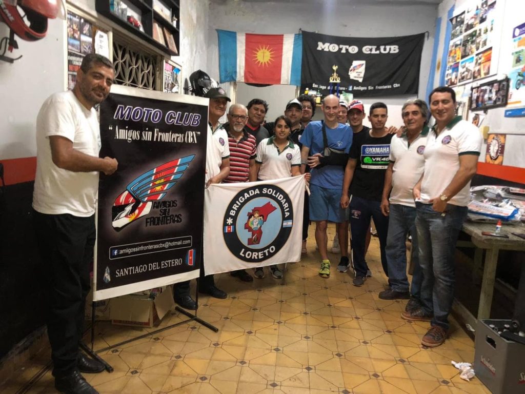 Un joven bandeño recibió una pierna ortopédica que cambiará su vida