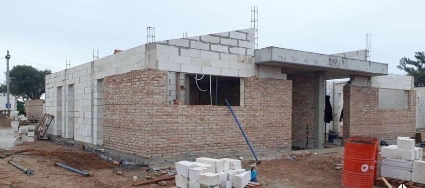 Avanza en tiempo y forma la construcción del barrio Parque del Río