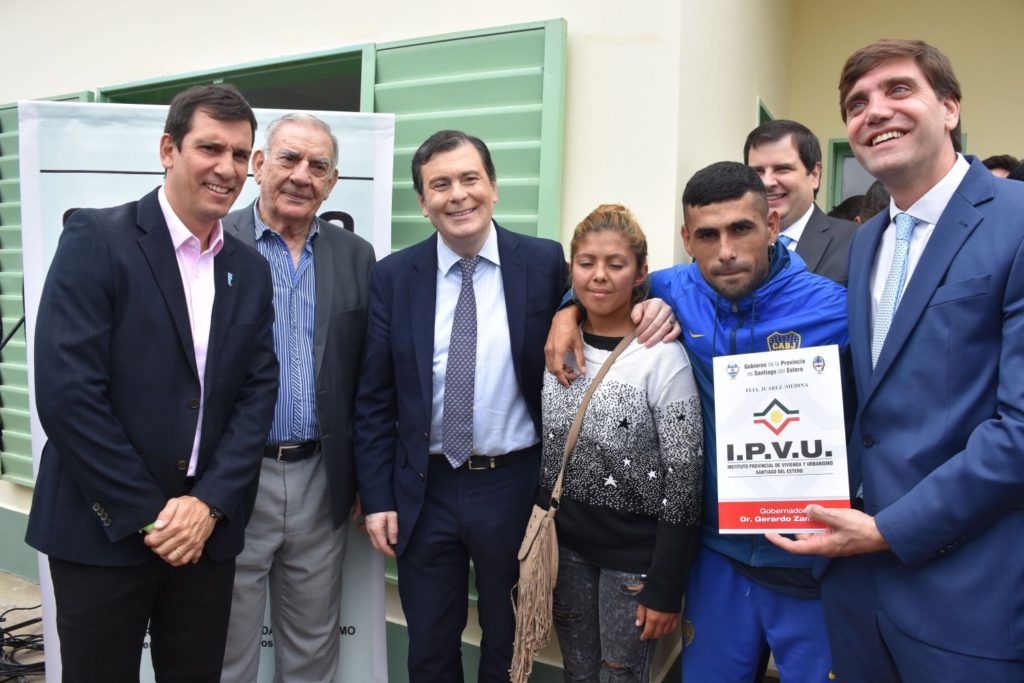 Se inauguró el barrio “Marinero Cabo David Melian” en Las Termas de Río Hond