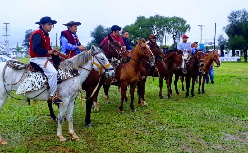 Los vecinos de Campo Gallo protagonizaron un domingo bien criollo Los vecinos de Campo Gallo protagonizaron un domingo bien criollo