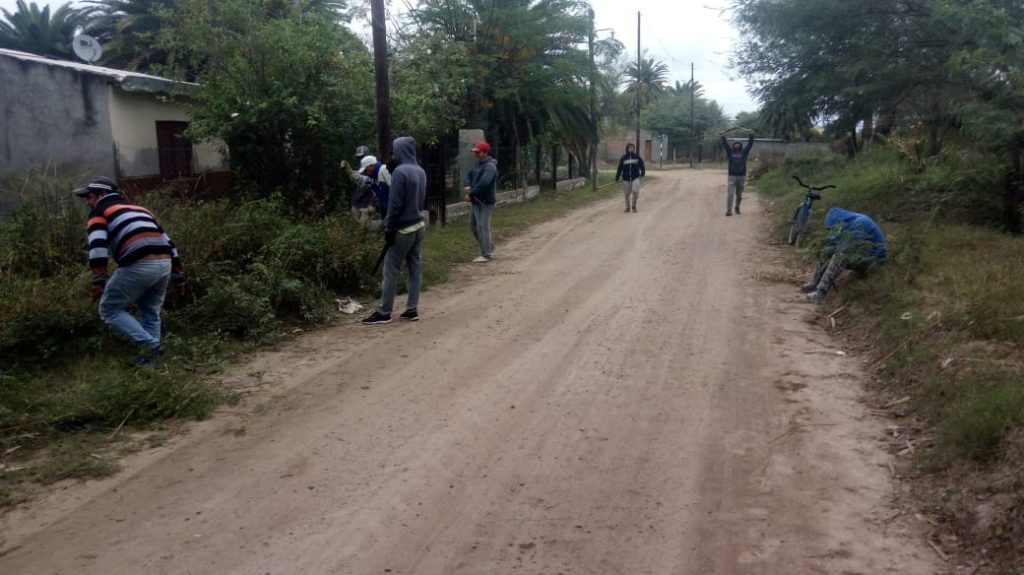 Realizaron operativos de higiene en cuatro barrios de Clodomira