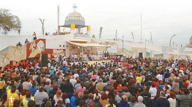 La imagen peregrina de la Virgen del Valle llega este viernes a Villa Mailín La imagen peregrina de la Virgen del Valle llega este viernes a Villa Mailín