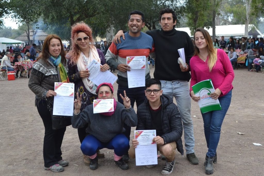 Así quedó plasmado el “Retorno a la Tierra de los Ancestros” en las paredes de Sumampa