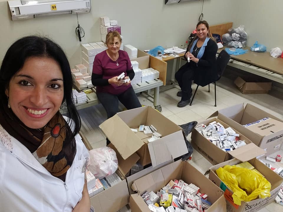 En el Hospital de Frías crearon un botiquín solidario y fue un éxito