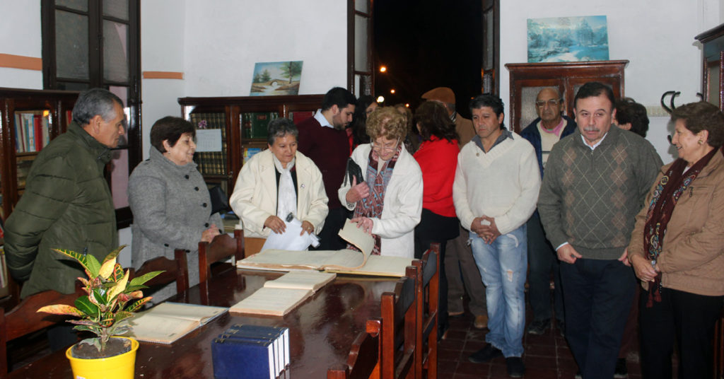 Pinto celebró el centenario de la Biblioteca Popular Manuel Belgrano
