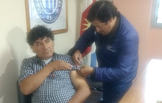 Empleados del IPVU participaron del programa de vacunación