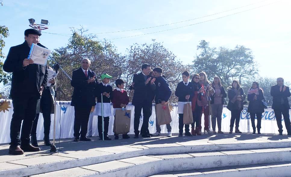 Clodomira conmemoró el Día de la Independencia con un emotivo acto
