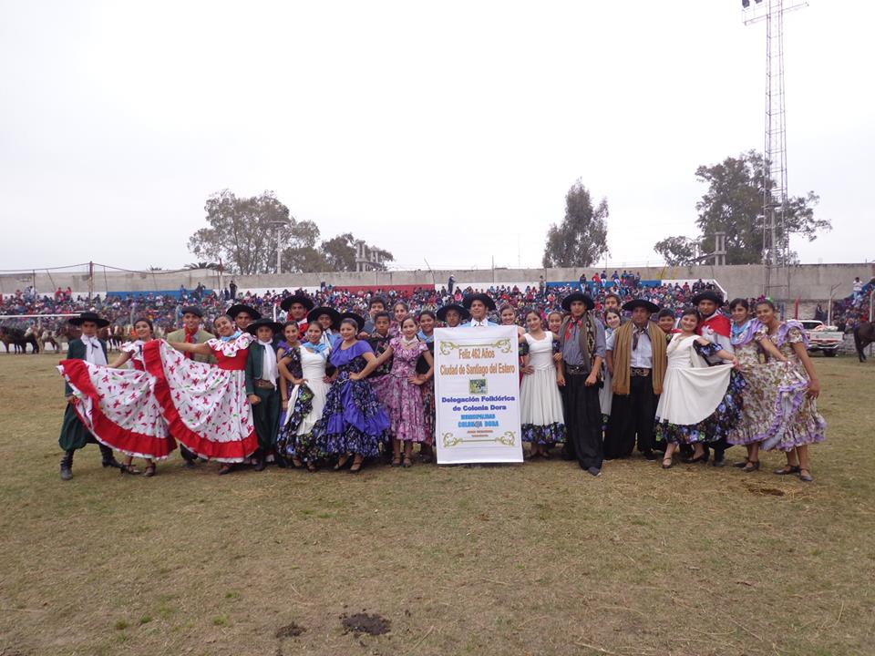 Gran festejo por el Día de la Independencia en Colonia Dora