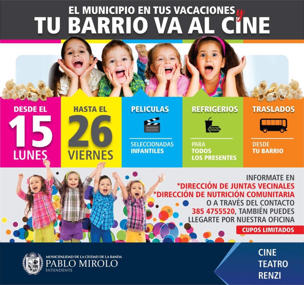 Inician las actividades gratuitas programadas para las vacaciones