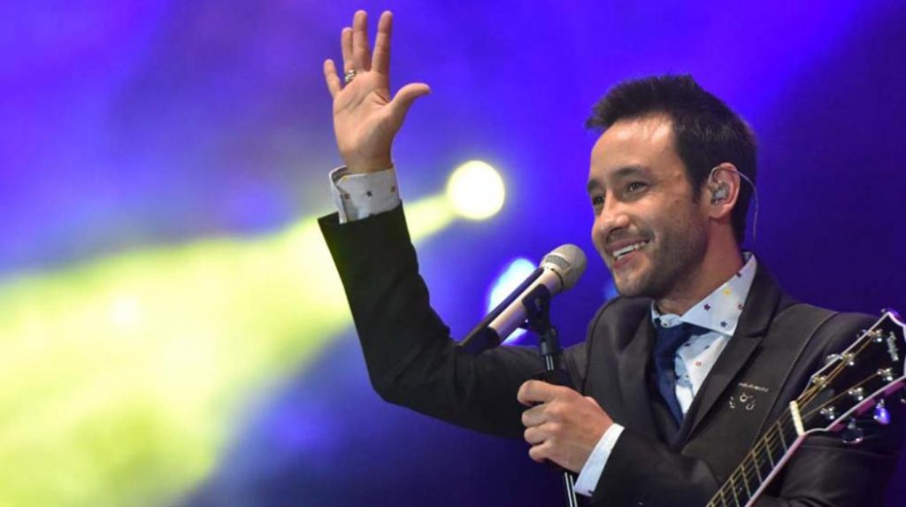 Luciano Pereyra y Los Palmeras le cantarán a Santiago en su cumpleaños