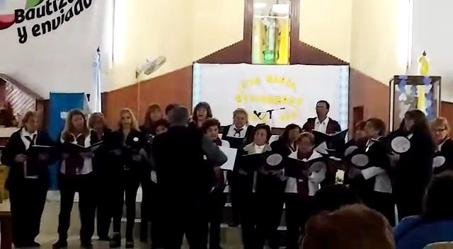 El Coro Santa Cecilia rindió homenaje a la Virgen del Valle
