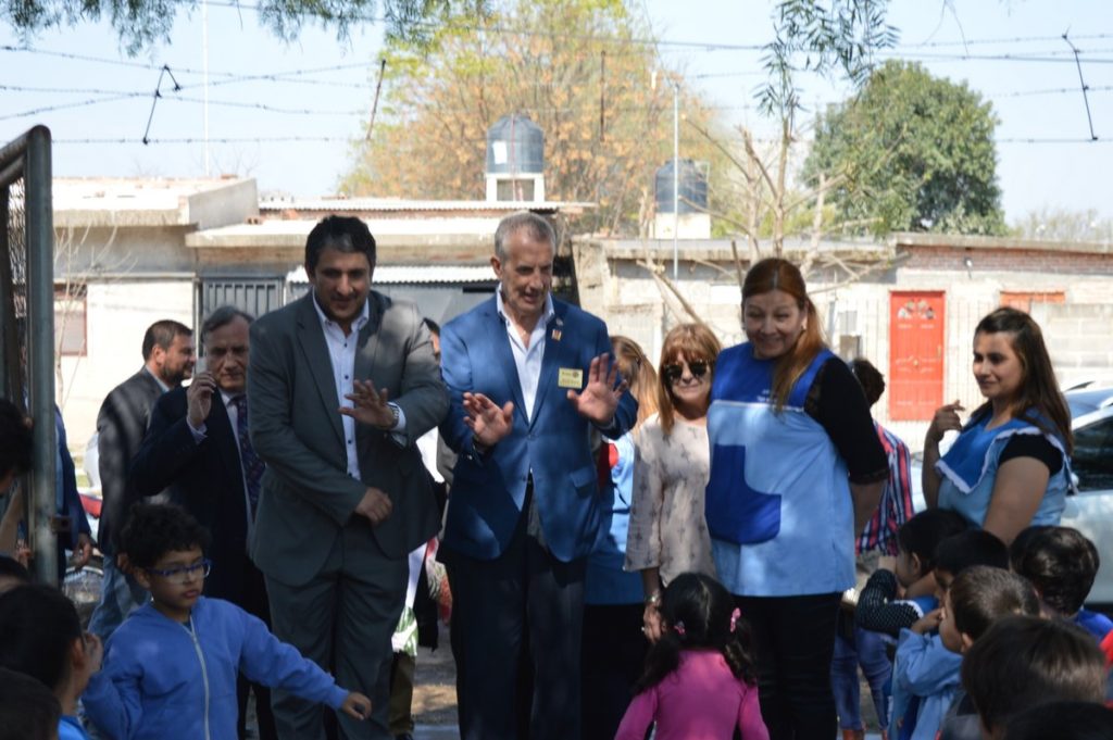 El Jardín Virgen de la Merced recibió una visita muy especial