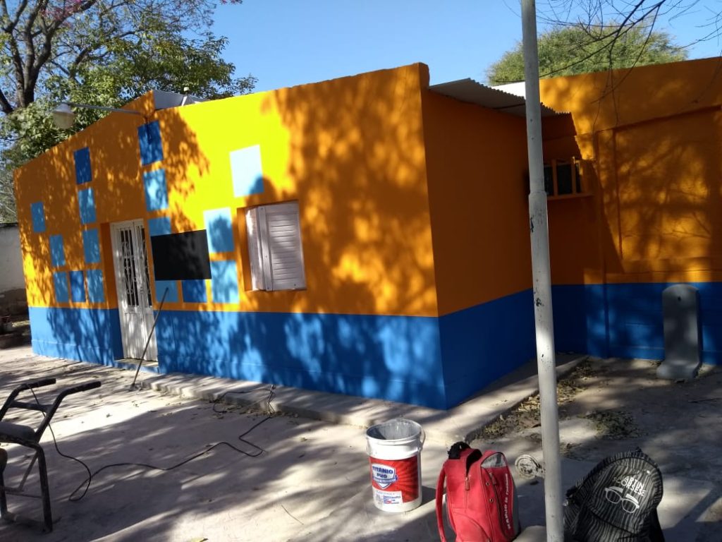 La remodelación del jardín “Julia Valdivia” entró en su última etapa