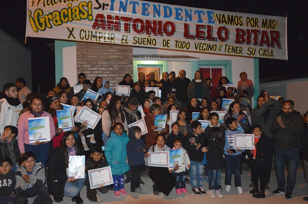 Ojo de Agua tiene el primer barrio de viviendas sociales en la provincia