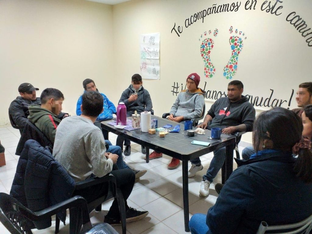En Quimilí un grupo de jóvenes se fortalece en la lucha diaria contra las adicciones
