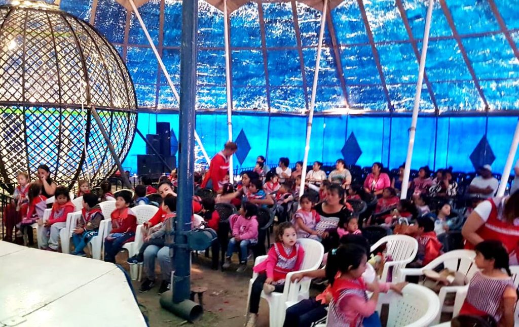 Los chicos de los jardines municipales de Quimilí disfrutaron de la magia del circo