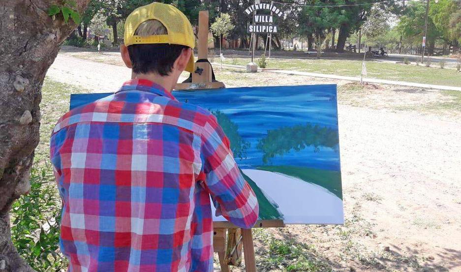Artistas plásticos retratan paisajes y espacios referentes de Villa Silípica Artistas plásticos retratan paisajes y espacios referentes de Villa Silípica