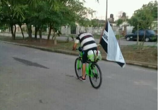 Una ilusión viaja en dos ruedas hasta La Rioja