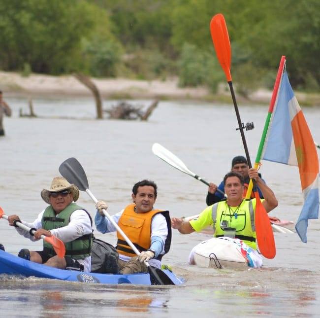 El río Dulce será escenario de una nueva travesía entre Santiago y Villa Robles