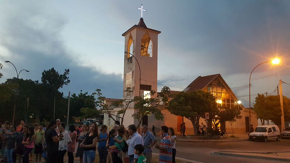 Con actividades durante el día, se realiza la festividad mensual en honor a Santa Rita