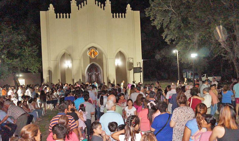 Inauguraron refacciones en el santuario Nuestra Señora de Lourdes