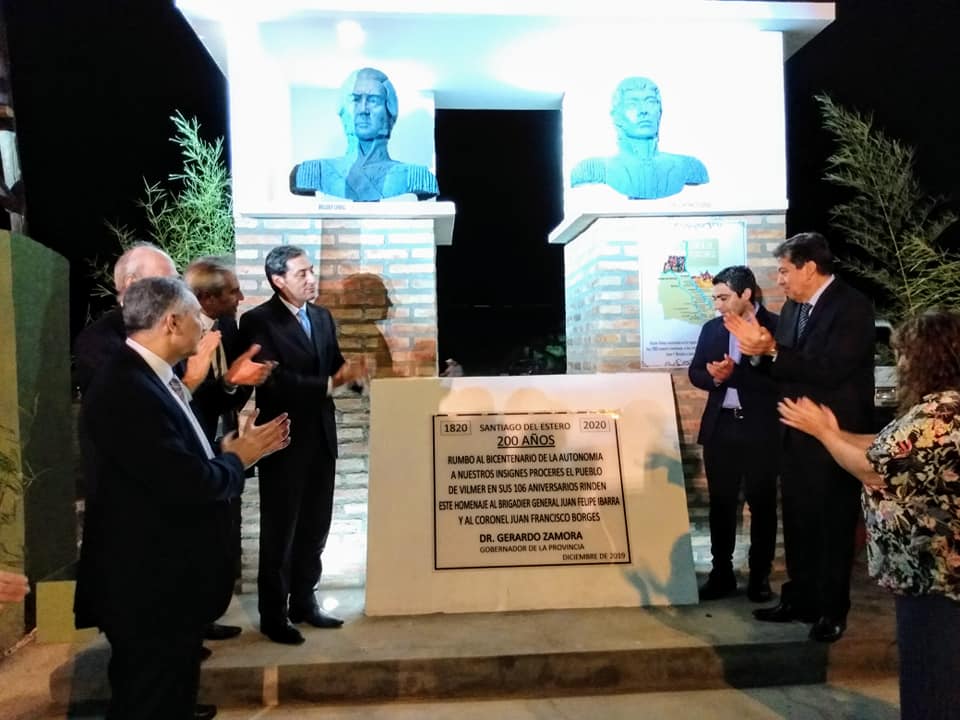 Vilmer celebró sus 106 años con obras y un homenaje a la Autonomía Provincial