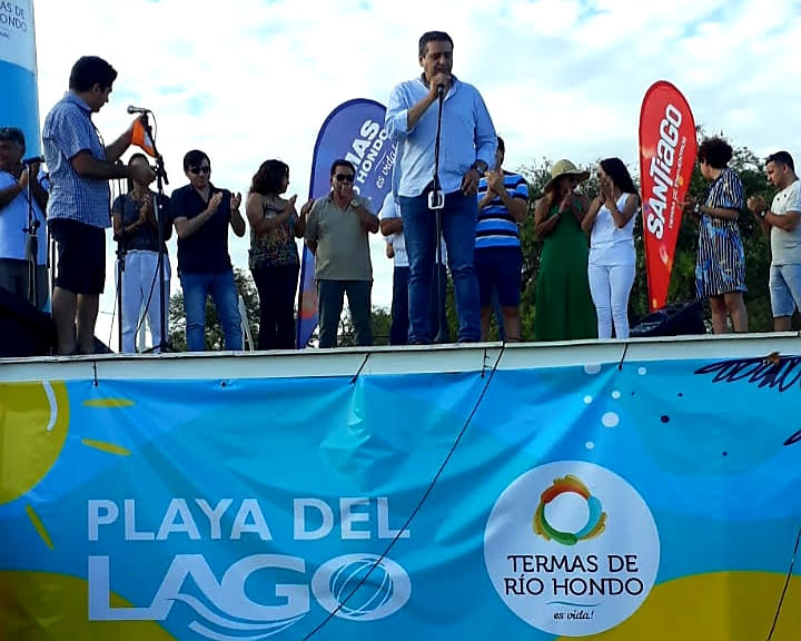 La Playa del Lago abrió su temporada de verano 2020
