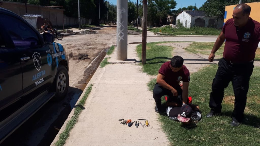 Capturan a un delincuente que había robado una moto