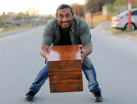 Diego Gómez abrió un taller de percusión destinado a jóvenes Diego Gómez abrió un taller de percusión destinado a jóvenes