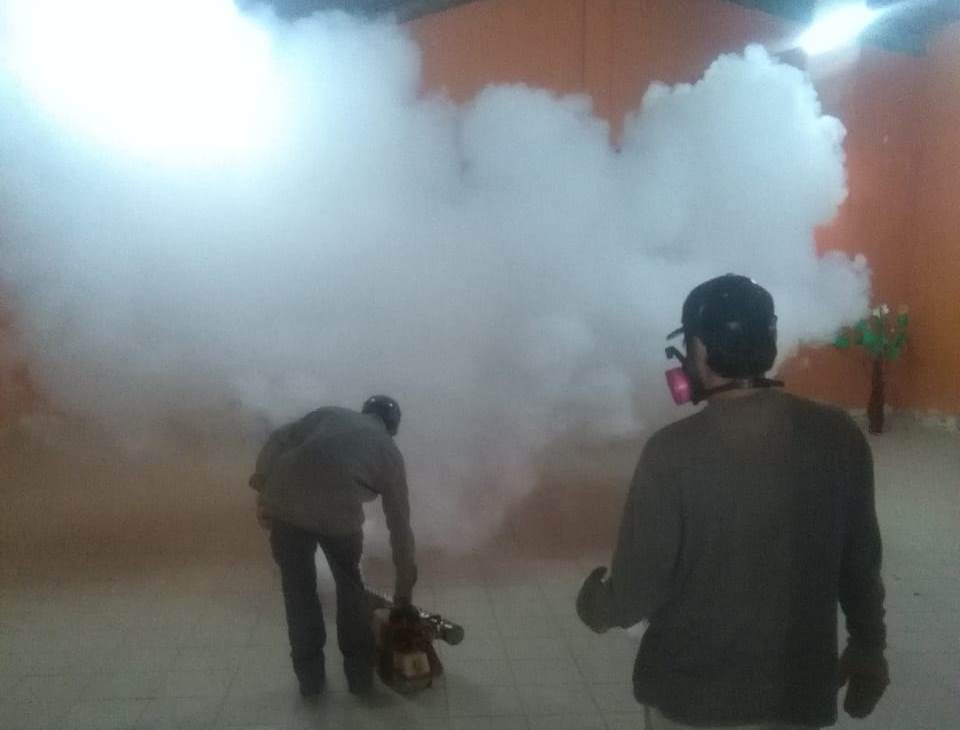 Realizan fumigaciones en edificios educativos de Clodomira