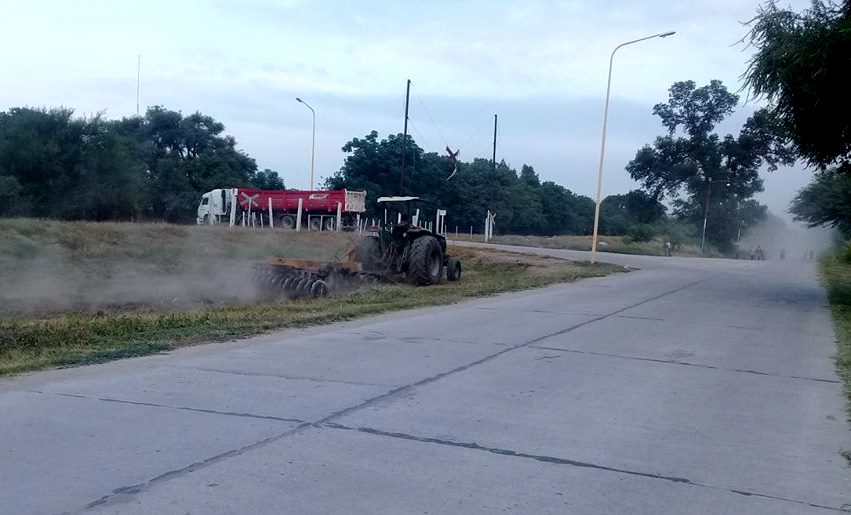 Ejecutan nuevas tareas de desmalezamiento en San Ramón
