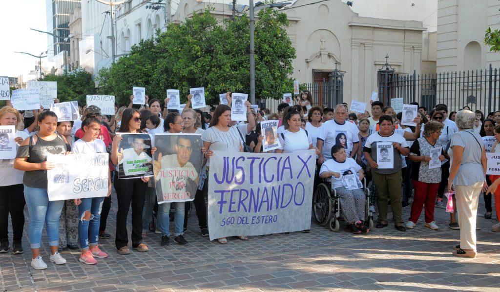 Santiagueños pidieron justicia por el crimen Fernando Báez Sosa